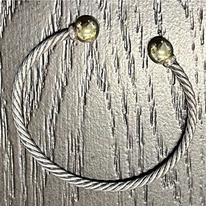 David Yurman Solari Bracelet with diamonds and 18k gold M